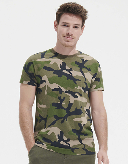 CAMISETA CAMO HOMBRE