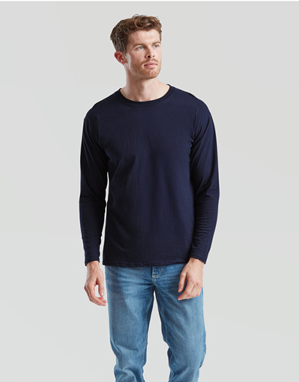 CAMISETA VALUE WEIGHT MANGA LARGA