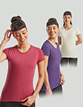 Ropactiva CAMISETA ICONIC MUJER. PACK 3 unds.